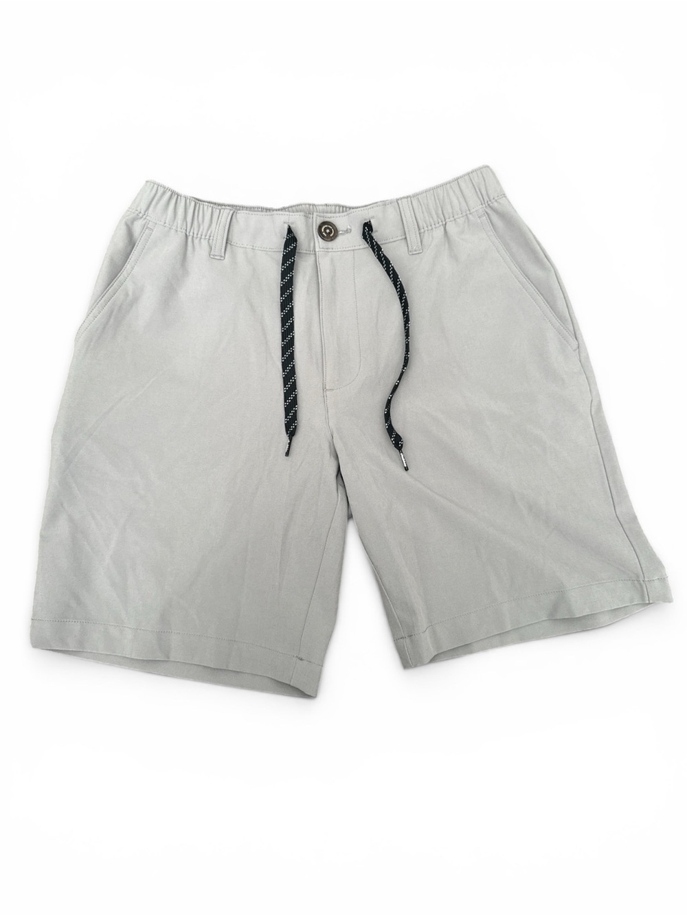 Men’s Small chubbies Light Gray Drawstring Hybrid Shorts